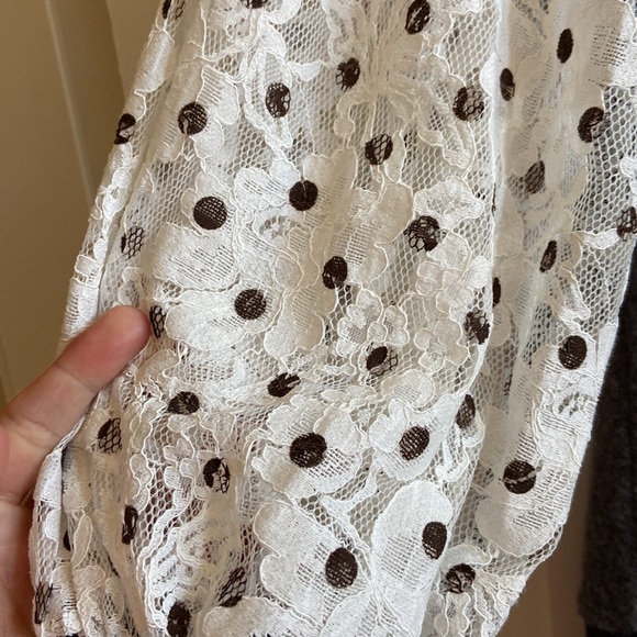 Charcoal grey mock neck sweater top - Picture 2 of 7